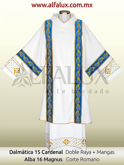 DalmaticaAzulDobleRayaMangas1